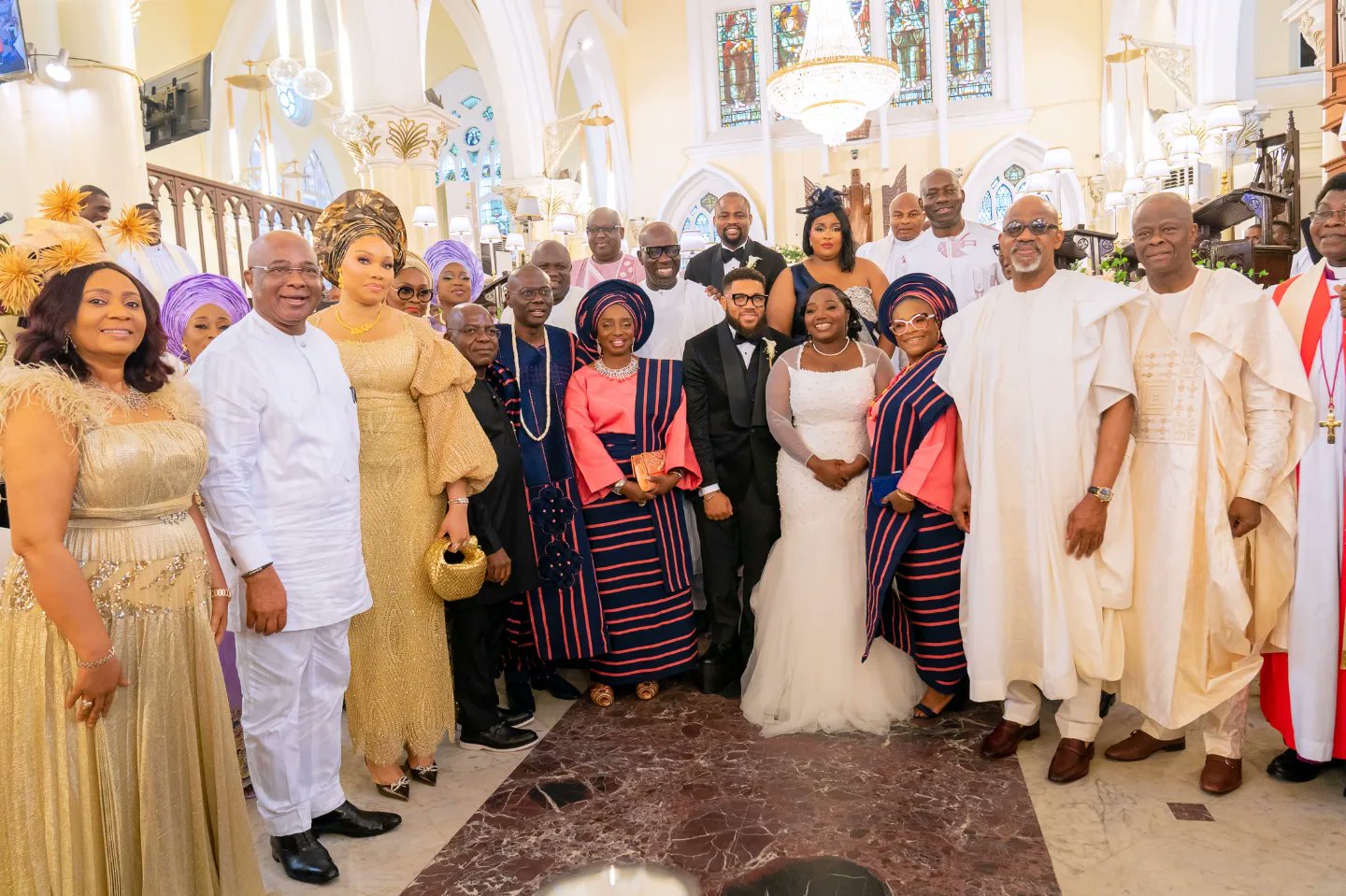 Sanwo-Olu’s daughter, Modupeoreoluwa, marries in Lagos